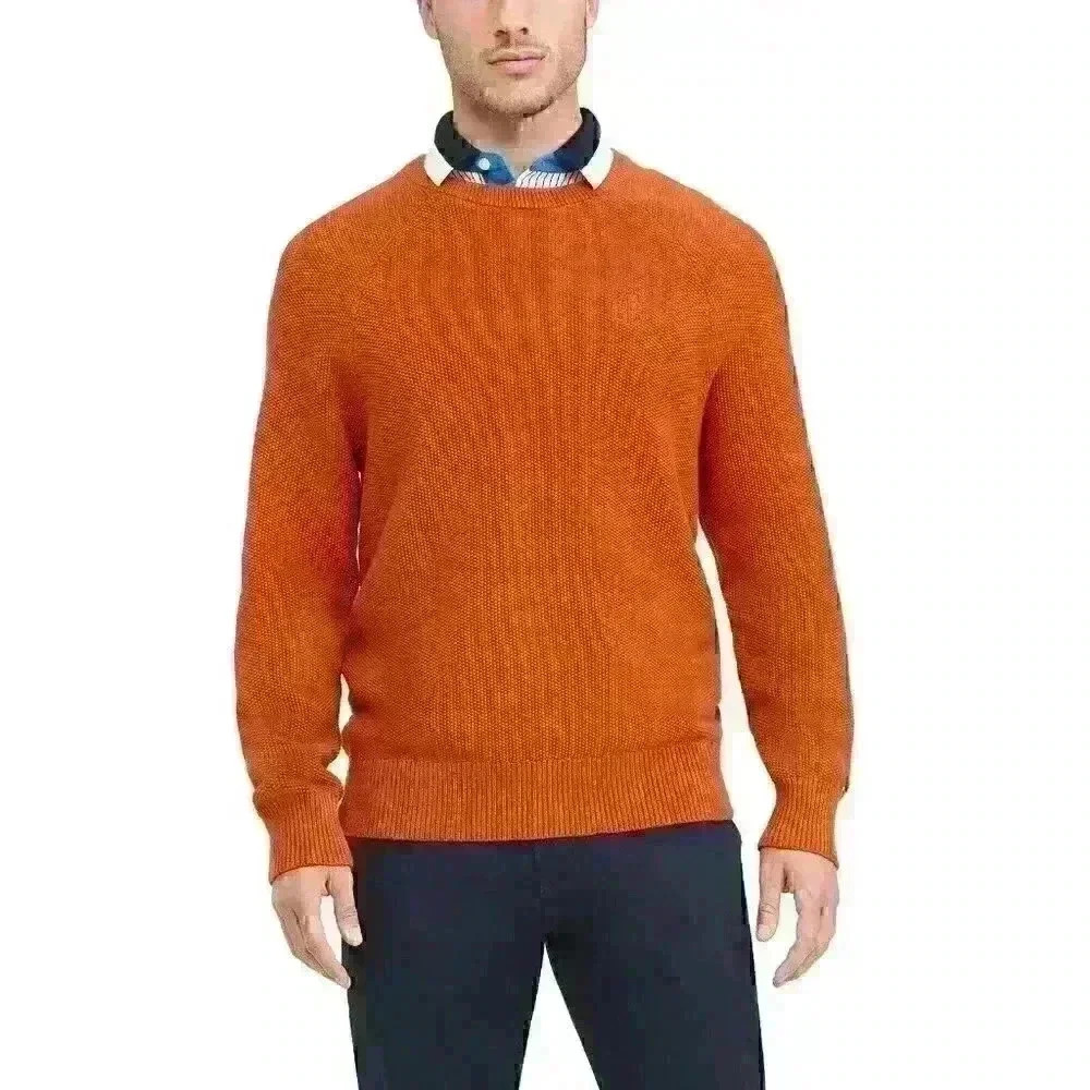 NEW! Tommy Hilfiger Men's XL Long Sleeve Cotton Pullover Sweater NWT $99.50